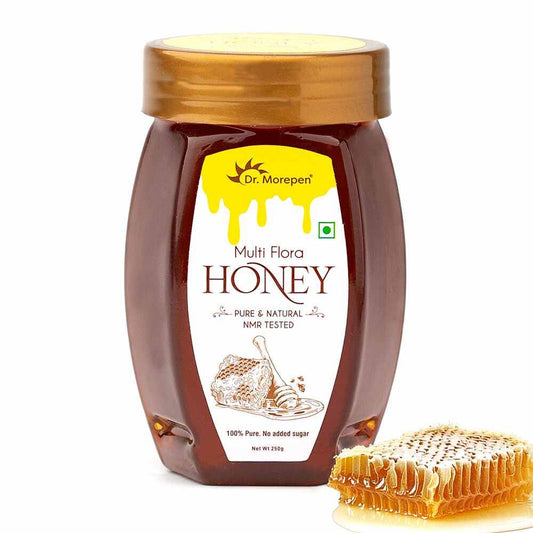 Dr. Morepen Multi Flora Honey - Pet Jar (250 gms)