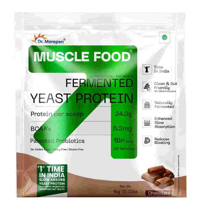 Dr. Morepen Fermented Yeast Protein Chocolate- 1 kg