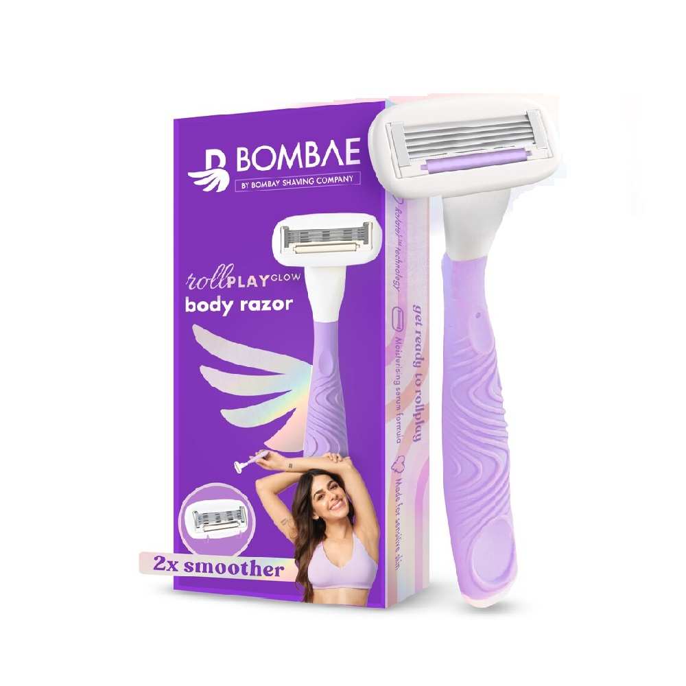 Bombae Rollplay Body Razor For Women (2x smoother)