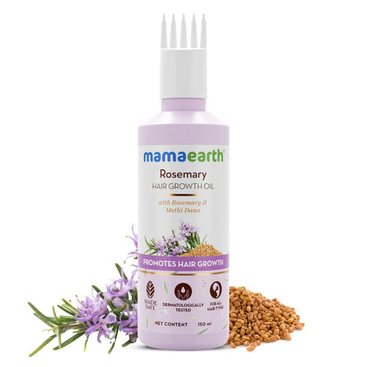 Mamaearth Rosemary Hair Growth Oil With Rosemary & Methi Dana For Promoting Hair Growth (150ml)