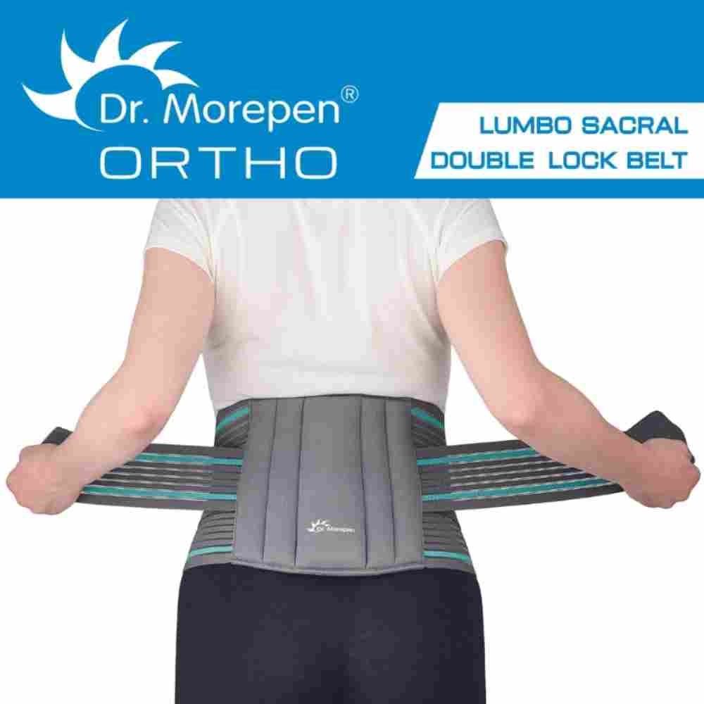 Dr.Morepen Lumbo Sacral Double Lock Belt Model LS-03
