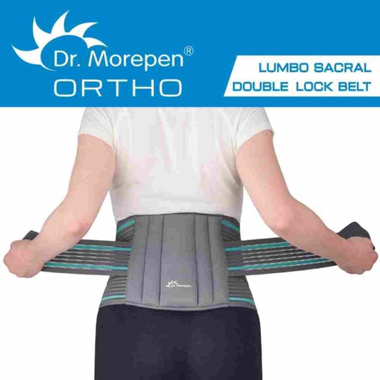 Dr.Morepen Lumbo Sacral Double Lock Belt Model LS-03