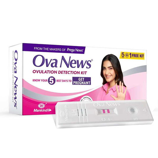 Ova News Ovulation Detection Kit for Women Planning Pregnancy (5 Strips)