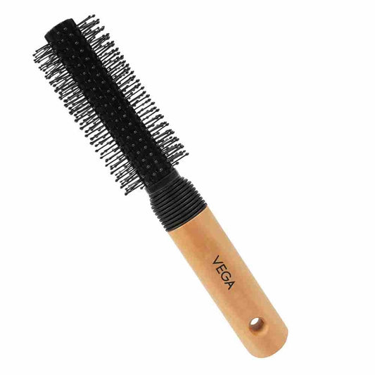 Vega Round Hair Brush For Adding Curls & Volume, Men & Women