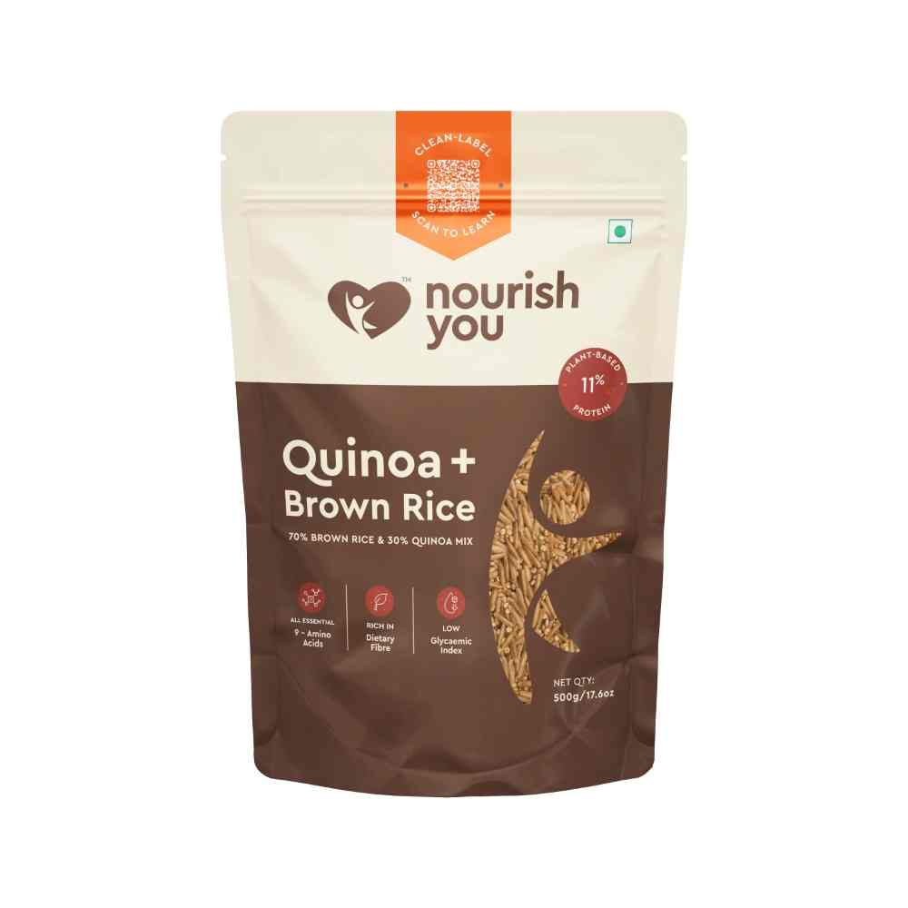 Nourish You Quinoa and Brown Rice Mix (500 gms)