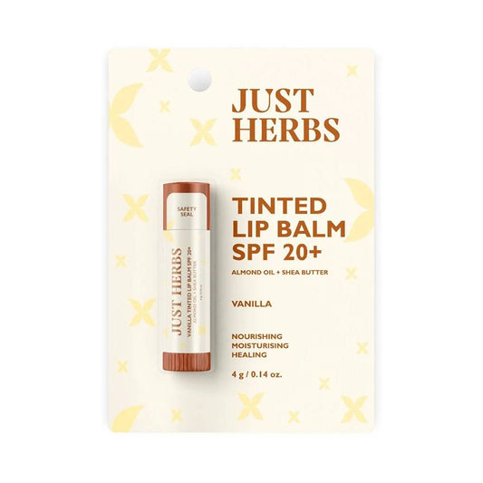 Just Herbs Tinted Lip Balms SPF 20+ (Vanilla)