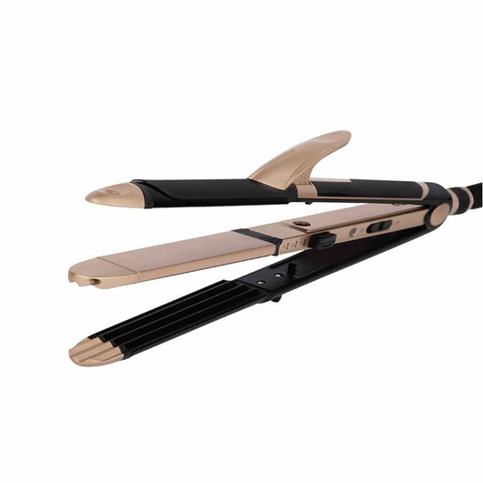 Vega 3 In 1 Hair Styler- Straightener, Curler And Crimper For Women