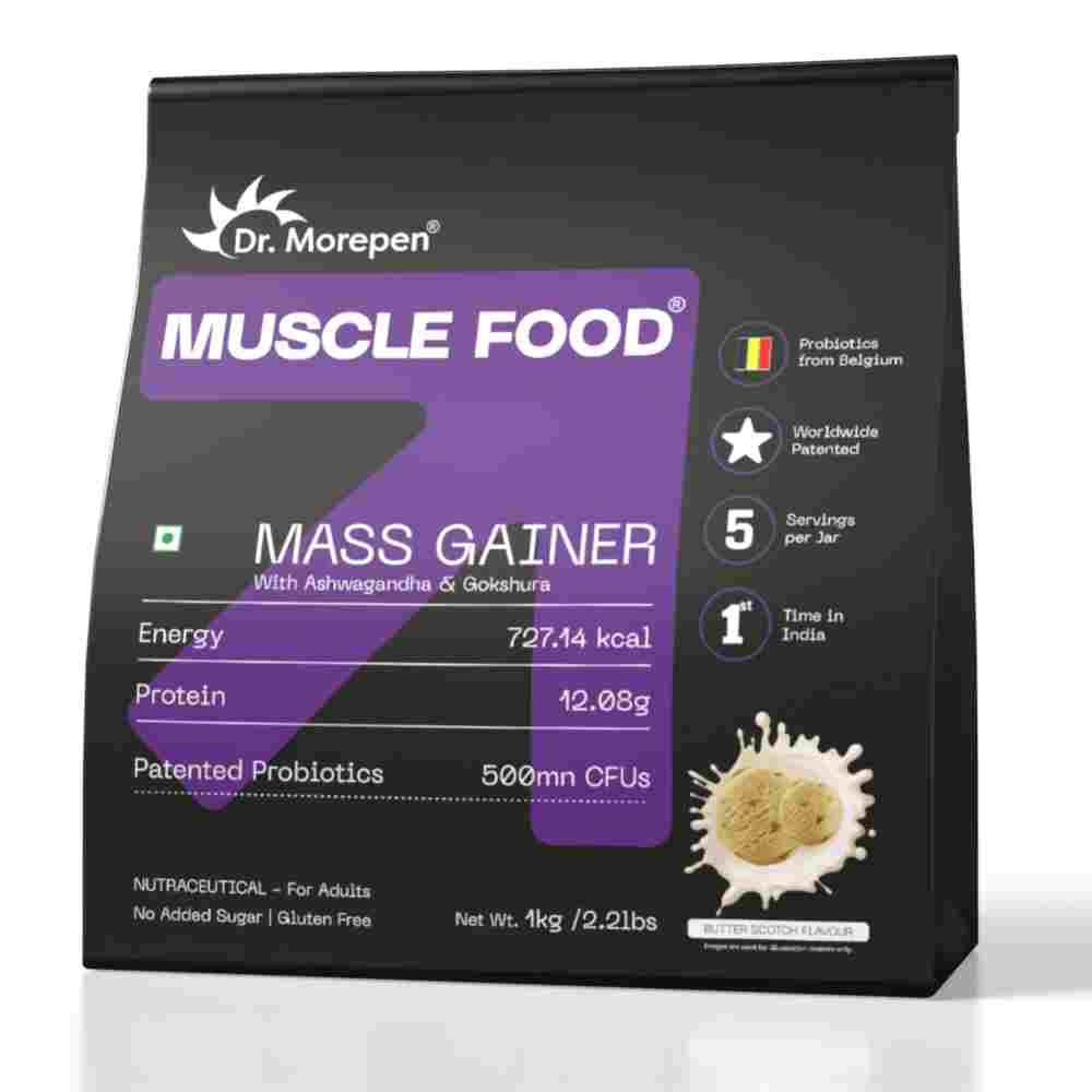 Dr. Morepen Mass Gainer Butterscotch- 1 kg