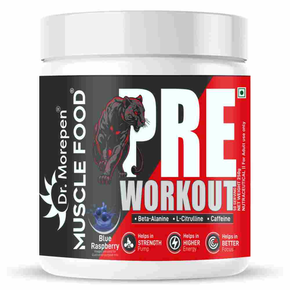 Dr. Morepen Pre-Workout (Blue raspberry)