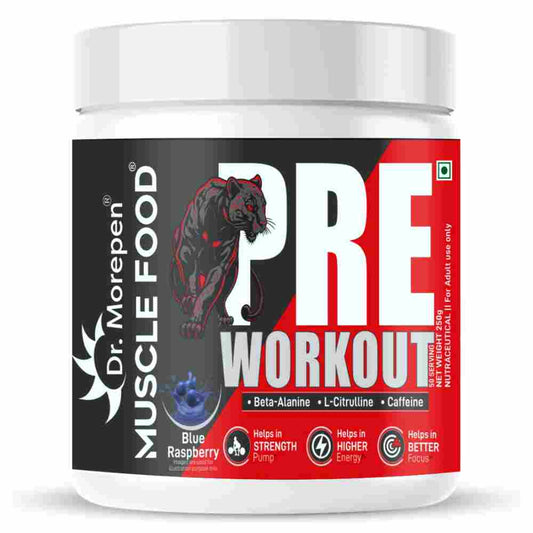 Dr. Morepen Pre-Workout (Blue raspberry)