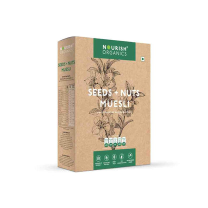 Nourish Organics Seeds + Nuts Muesli - 300 gms