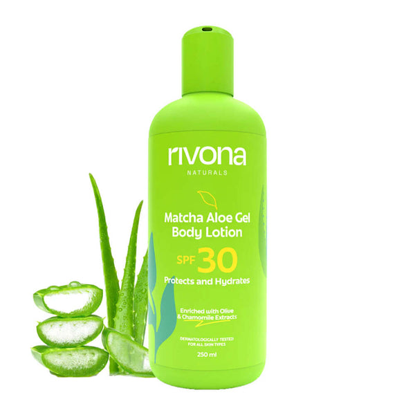 RIVONA NATURALS Matcha Aleo Gel Body Lotion (250ml)
