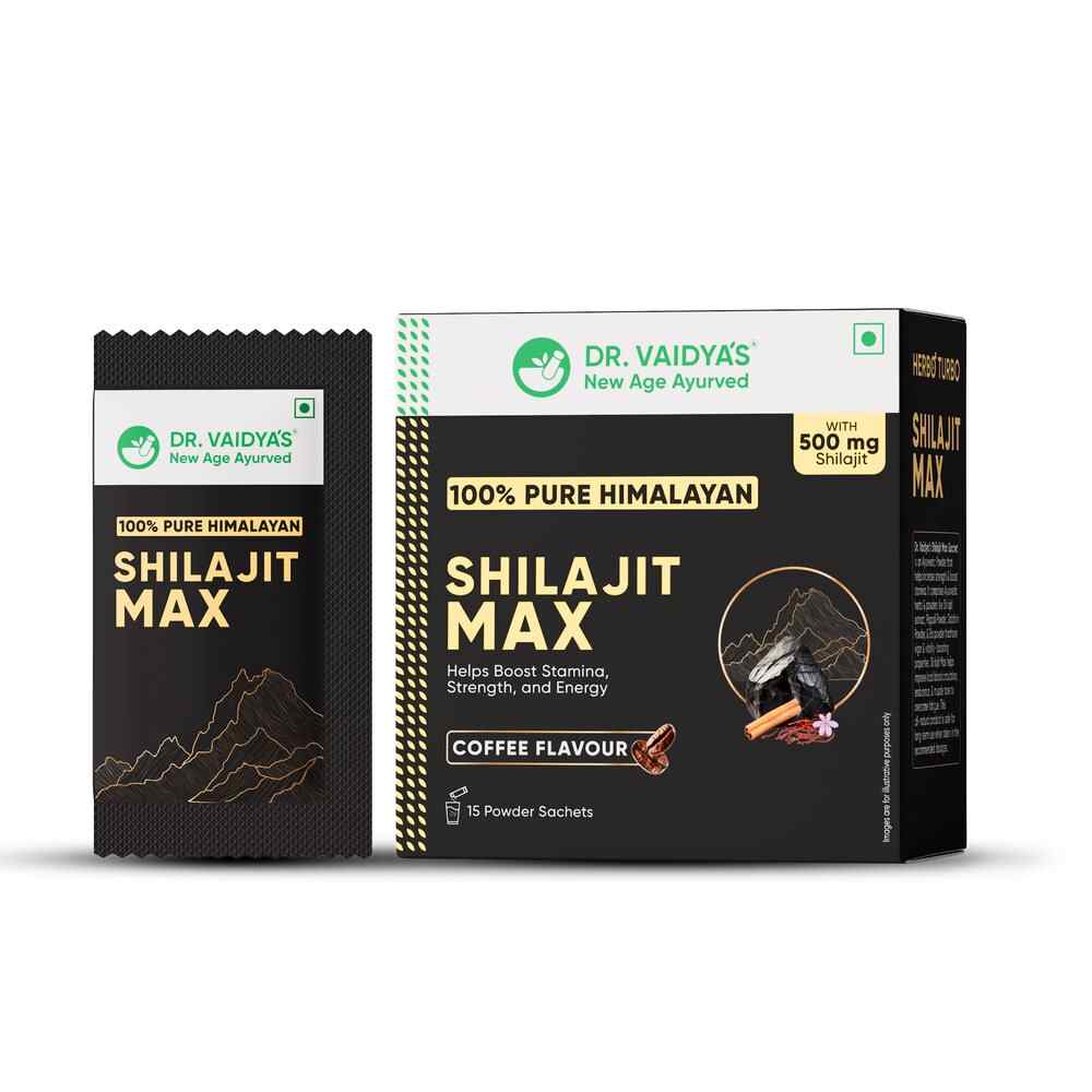 Dr. Vaidya's Shilajit Max Sachet (Pack of 1)