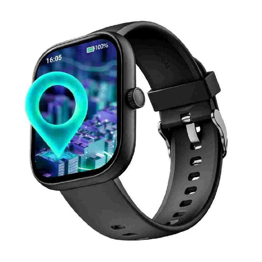 boAt Wave Sigma 3 w/Turn-by-Turn Navigation, 2.01" HD Display, Bluetooth Calling, Crest+ OS, QR Tray, Watch Face Studio, Coins, Emergency SOS Smart Watch for Men & Women (Active Black)