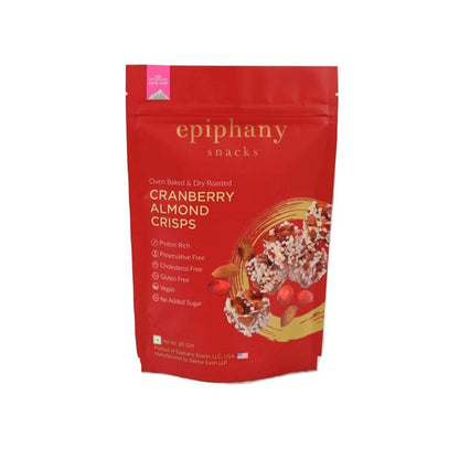 Epiphany Snacks Cranberry Almond Energy Bar Dry Fruit (85 gms)