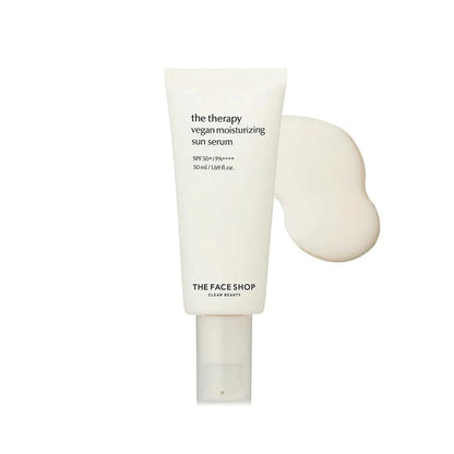 The Face Shop Therapy Vegan Moisturizing Sun Serum (50ml)