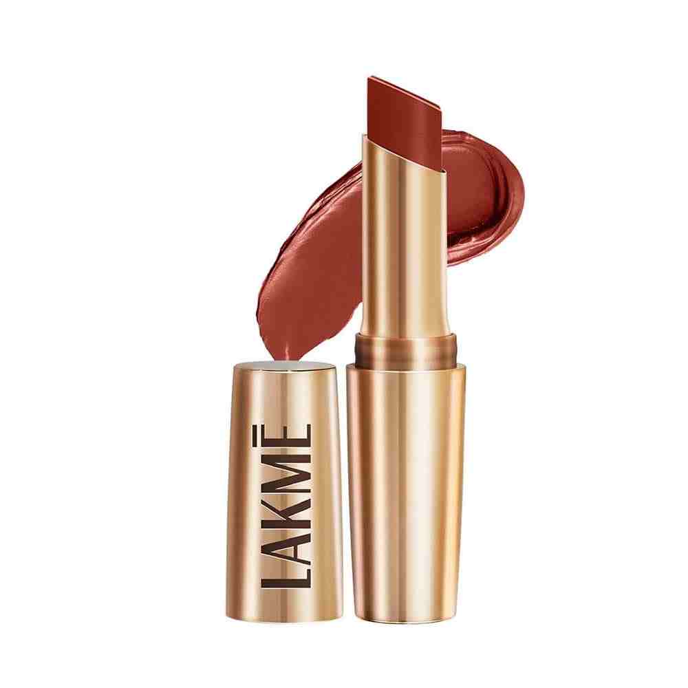 Lakme 9to5 Powerplay Priming Matte Lipstick - Red Rust, (3.6 gms)