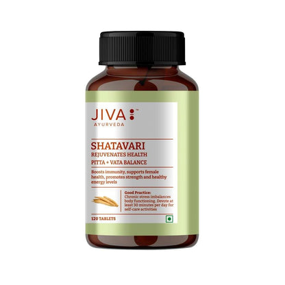 Jiva Shatavari Tablets for Female Reproductive System (120 Tablets)