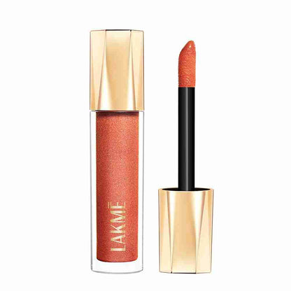 Lakme Glitterati Lip Glaze - 302 Honey Haze (5ml)