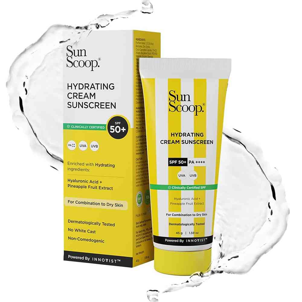 Sunscoop Hydrating Sunscreen SPF 50+ PA++++ (45 gms)