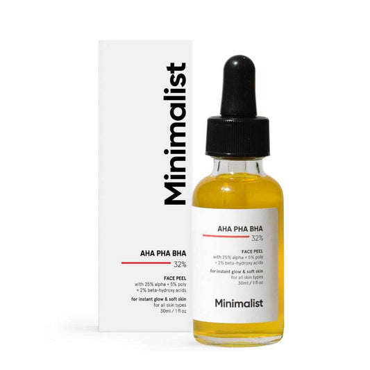 Minimalist Aha Pha Bha 32% Face Peel (30ml)