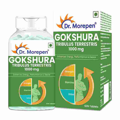Dr. Morepen Gokshura Tablets for Men (60 Veg Tablets)