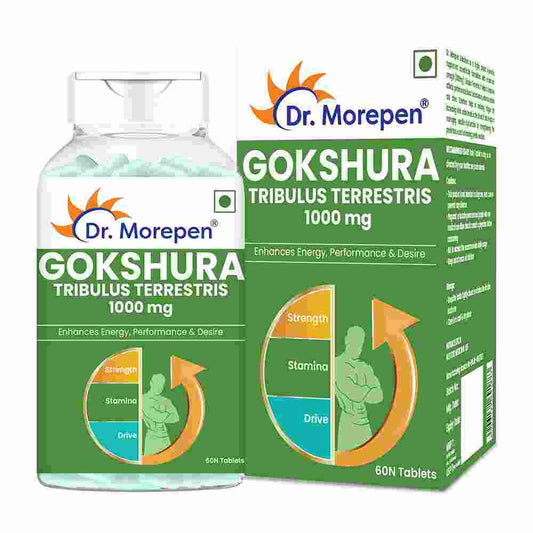 Dr. Morepen Gokshura Tablets for Men (60 Veg Tablets)