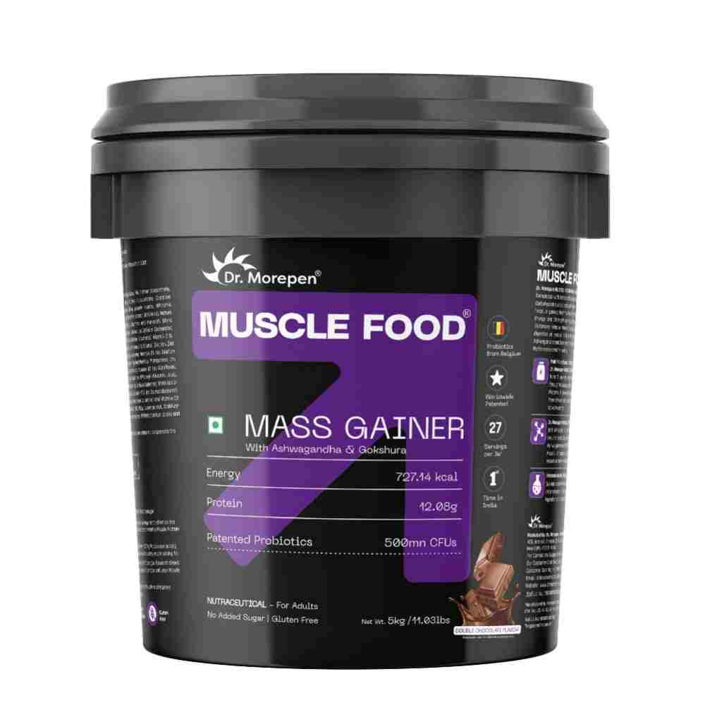 Dr. Morepen Mass Gainer Double Chocolate- 5 kg