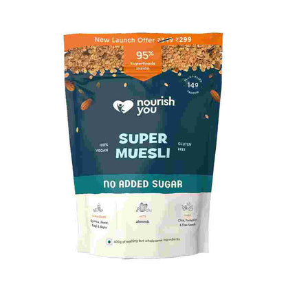 Nourish You Super Muesli (400 gms)
