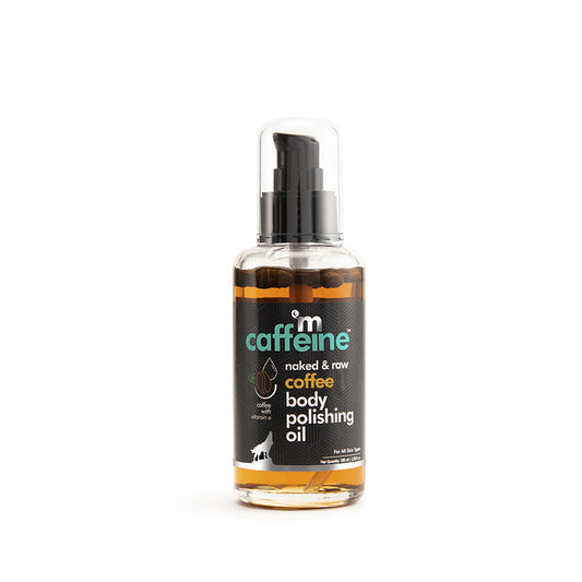 Mcaffeine Naked & Raw Coffee Body Polishing Oil (100 ml)