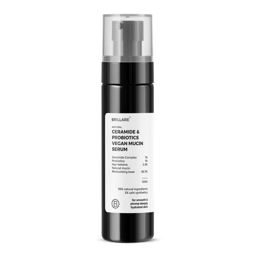 Brillare Ceramide & Probiotics Vegan Mucin serum- 100 ml