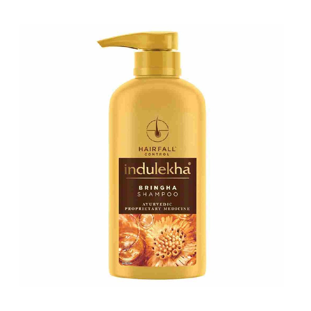 Indulekha Bringha Shampoo Proprietary Ayurvedic Medicine for Hairfall (580ml)