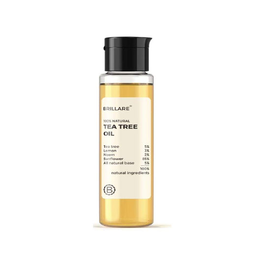 Brillare Tea Tree Oil For Itchy, Flaky, Dandruff Prone Scalp (100ml)