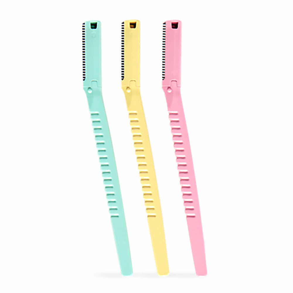 GUBB EYEBROW RAZOR FOR FACE (PACK OF 3 PCS)