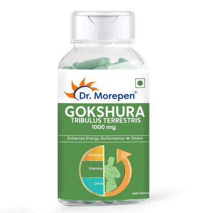 Dr. Morepen Gokshura Tablets for Men (60 Veg Tablets)