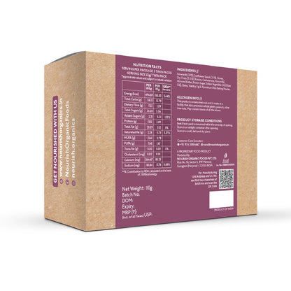 Nourish Organics Fig Amaranth Cokies - 110 gms