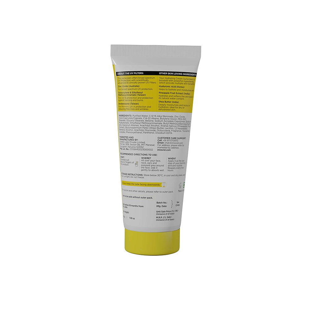 Sunscoop Hydrating Sunscreen SPF 50+ PA++++ (45 gms)