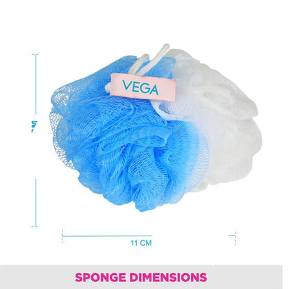 Vega Soft Sponge, Blue,Color May Vary