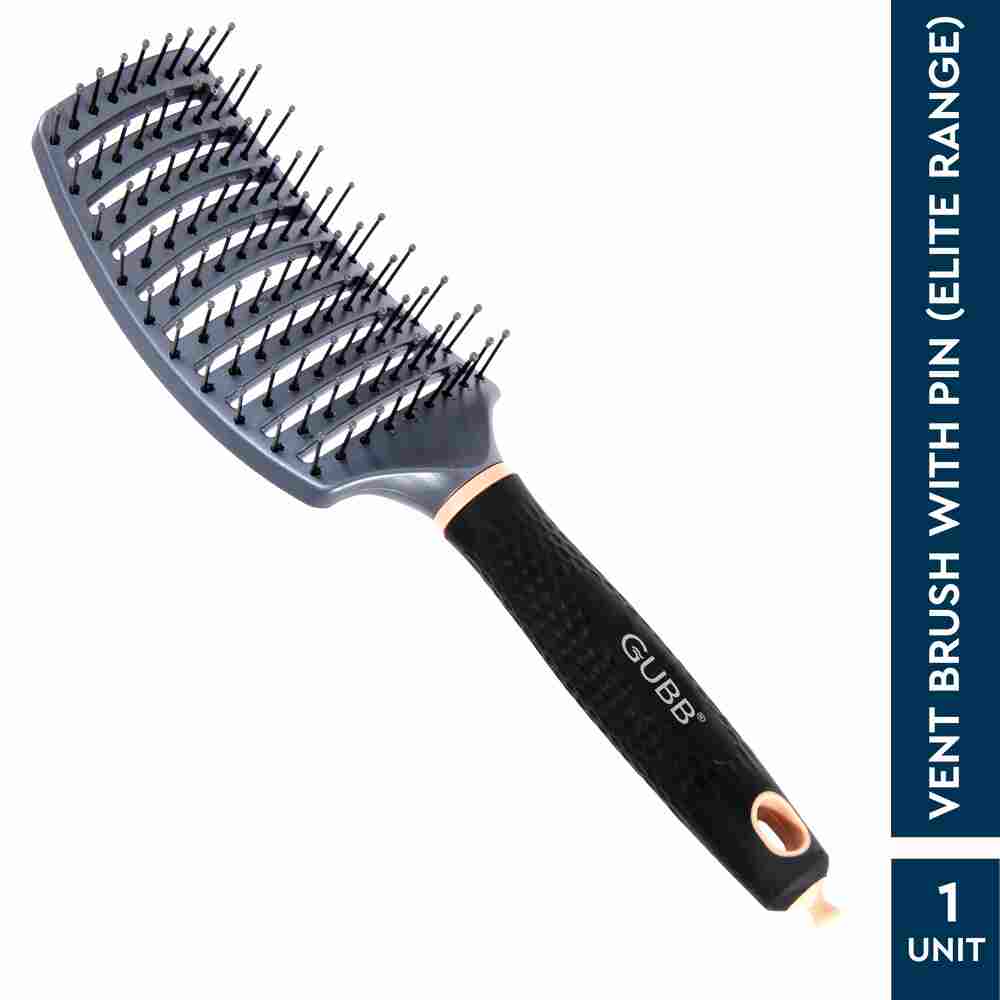 GUBB Elite Range Vented Hair Brush For Quick Blow Drying/Detangling