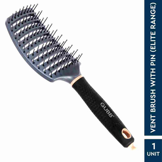 GUBB Elite Range Vented Hair Brush For Quick Blow Drying/Detangling