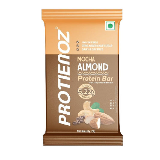 Protienoz High Protien Mocha Almond Protein Bars (5x28 gms)