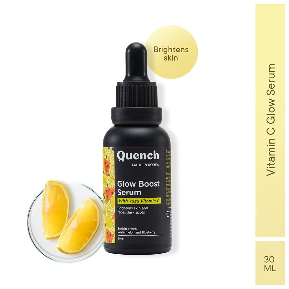 Quench Botanics Glow Boost Serum with Yuzu Vitamin C (30ml)