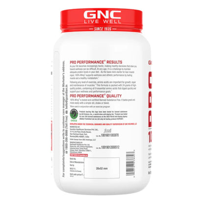 GNC Pro Performance 100% Whey Protein, Chocolate Fudge 2 lbs)