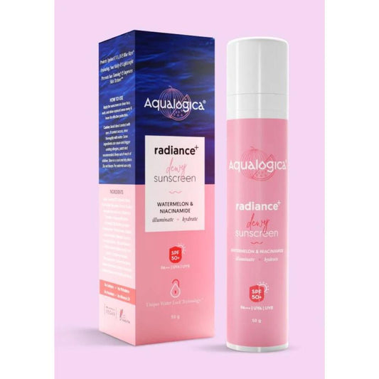 Aqualogica Radiance+ Dewy Sunscreen SPF 50 Pa+++ (50 gms)