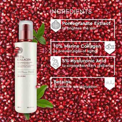 The Face Shop Pomegranate And Collagen Volume Lifting Toner (160ml)