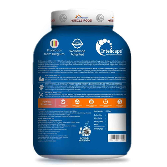Dr. Morepen Muscle Food Whey Protein Chocolate Marvel - 1.81kg