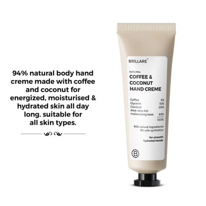 Brillare Coffee & Coconut Hand Creme
