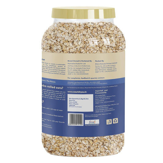 Nourish You Jumbo Rolled Oats (1.2kg)
