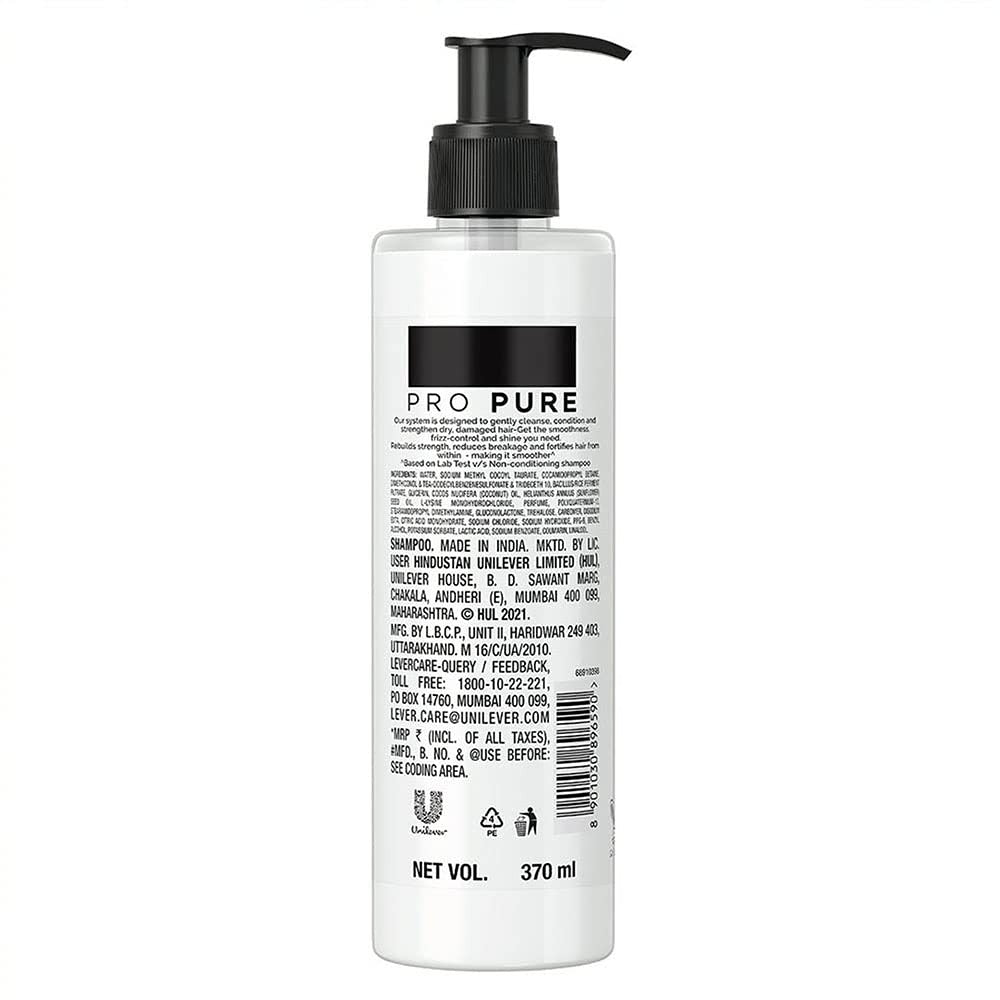 TRESemme Pro Pure Damage Recovery Shampoo with Fermented Rice Water (370ml)