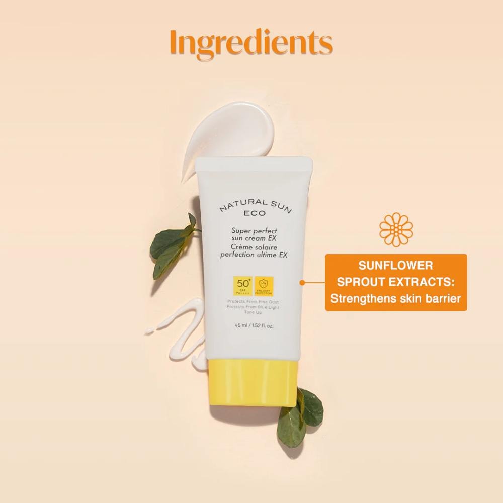 The Face Shop Natural Sun Eco Super Perfect Sun Cream EX (45ml)